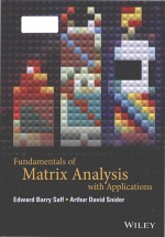 Fundamentals of matrix analysis with applications