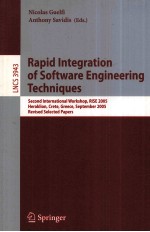 Lecture Notes in Computer Science 3943 Rapid Integration of Software Engineering Techniques Second I