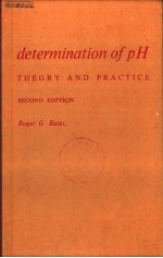 DETERMINATION OF PH THEORY AND PRACTICH  SECOND EDITION