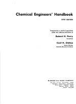 CHEMICAL ENGINEERS'HANDBOOK  FIFTH EDITION