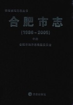 合肥市志  1986-2005  中