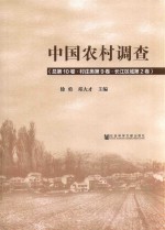 中国农村调查  总第10卷  村庄类第9卷  长江区域  第2卷