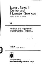 ANALYSIS AND ALGORITHMS OF OPTIMIZATION PROBLEMS