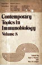 CONTEMPORARY TOPICS IN IMMUNOBIOLOGY VOLUME 8