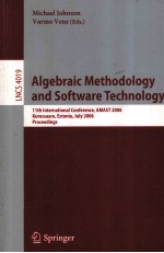 Lecture Notes in Computer Science 4019 Algebraic Methodology and Software Technology 11th Internatio