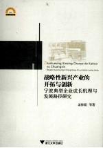 战略性新兴产业的开拓与创新  宁波典型企业成长机理与发展路径研究