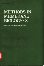 METHODS IN MEMBRANE BIOLOGY  VOLUME 8