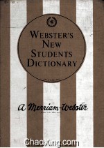 Webster's New Students Dictionary