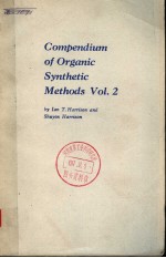 COMPENDIUM OF ORGANIC SYNTHETIC METHODS  VOLUME 2