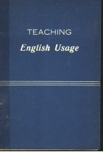 TEACHING ENGLISH USAGE