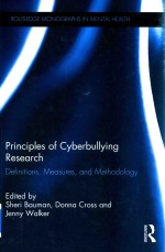 Principles of Cyberbullying Research Definitions