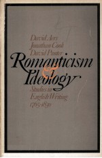 Romanticism and Ideology Studies in English Writing 1765-1830