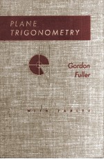 Plane Trigonometry First Edition