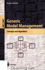 Lecture Notes in Computer Science 2967 Generic Model Management Concepts and Algorithms