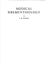 MEDICAL HELMINTHOLOGY