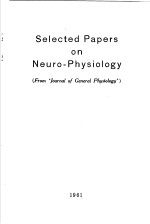 SELECTED PAPERS ON NEURO-PHYSIOLOGY