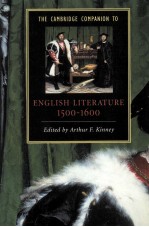 THE CAMBRIDGE COMPANION TO ENGLISH LITERATURE 1500-1600