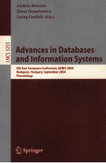 Lecture Notes in Computer Science 3255 Advances in Databases and Information Systems 8th East Europe