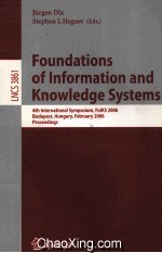 Lecture Notes in Computer Science 3861 Foundations of Information and Knowledge Systems 4th Internat