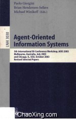 Lecture Notes in Artificial Intelligence 3030 Agent-riented Information Systems 5th International Bi