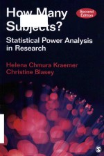 How many subjects?: statistical power analysis in research Second Edition