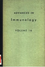 ADVANCES IN IMMUNOLOGY VOLUME  16