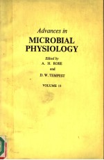 ADVANCES IN MICROBIAL PHYSIOLOGY  VOLUME 13