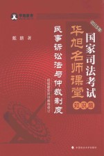 2015年国家司法考试华旭名师课堂  民事诉讼法与仲裁制度  知识篇