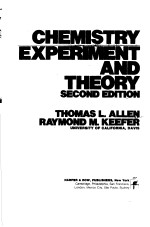 CHEMISTRY EXPERIMENT AND THEORY SECOND EDITION