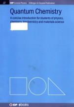 Quantum chemistry: a concise introduction for students of physics