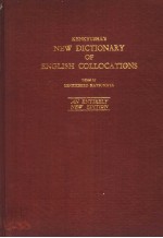 KENKYUSHA'S NEW DICTIONARY OF ENGLISH COLLOCATIONS  AN ENTIRELY NEW EDITION