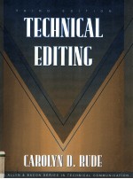 TECHNICAL EDITING THIRD EDITION