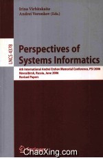 Lecture Notes in Computer Science 4378 Perspectives Of Systems Informatics 6th International Andrei 