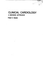 CLINICAL CARDIOLOGY A BEDSIDE APPROACH