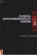 CLINICAL HISTOCOMPATIBILITY TESTING  VOLUME 2