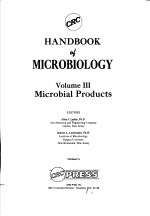 HANDBOOK OF MICROBIOLOGY  VOLUME Ⅲ MICROBIAL PRODUCTS