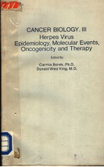 CANCER BIOLOGY Ⅲ  HERPES VIRUS EPIDEMIOLOGY