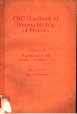 CRC HANDBOOK OF IMMUNOBLOTTING OF PROTEINS  VOL.II