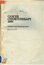 CANCER CHEMOTHERAPY 1980 THE EOPTC CA NCER CHEMOTHERAPY ANNUAL 2