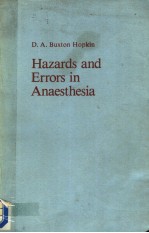 HAZARDS AND ERRORS IN ANAESTHESIA