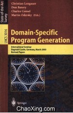 Lecture Notes in Computer Science 3016 Domain-Specific Program Generation International Seminar Dags