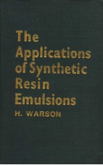 THE APPLICATIONS OF SYNTHETIC RESIN EMULSIONS