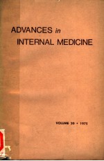 ADVANCES IN INTERNAL MEDICINE  VOLUME 20