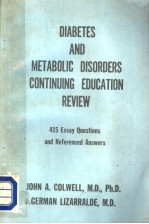 DIABETES AND METABOLIC DISORDERS:CONTINUING DEUCATION REVIEW