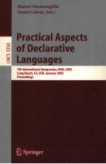 Lecture Notes in Computer Science 3350 Practical Aspects Of Declarative Languages 7th International 