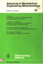 ADVANCES IN BIOCHEMICAL ENGINEERING/BIOTECHNOLOGY  35