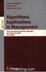 Lecture Notes in Computer Science 3521 Algorithmic Applications in Management First International Co