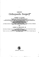 MERCER'S ORTHOPAEDIC SURGERY  SEVENTH EDITION