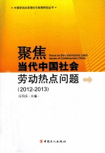 聚焦当代中国社会劳动热点问题  2012-2013