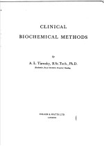 CLINICAL BIOCHEMICAL METHODS